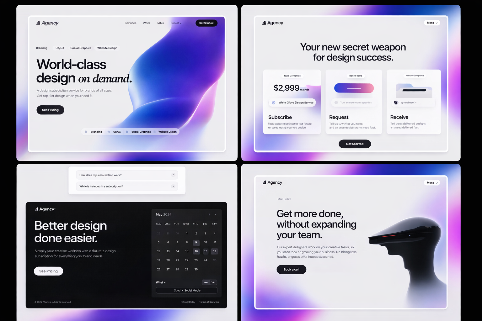Website after redesign